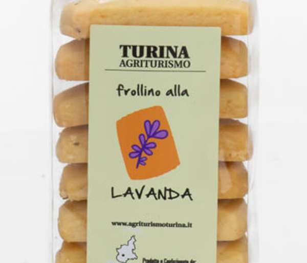 Frollini alla lavanda biologica dell'Azienda Agricola Turina